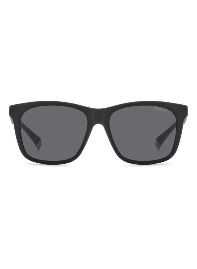 Polaroid Unisex UV Protection Sunglasses Pld 2148/Cs Matt Black Grey 44.6 - Lens Size: 54 Mm